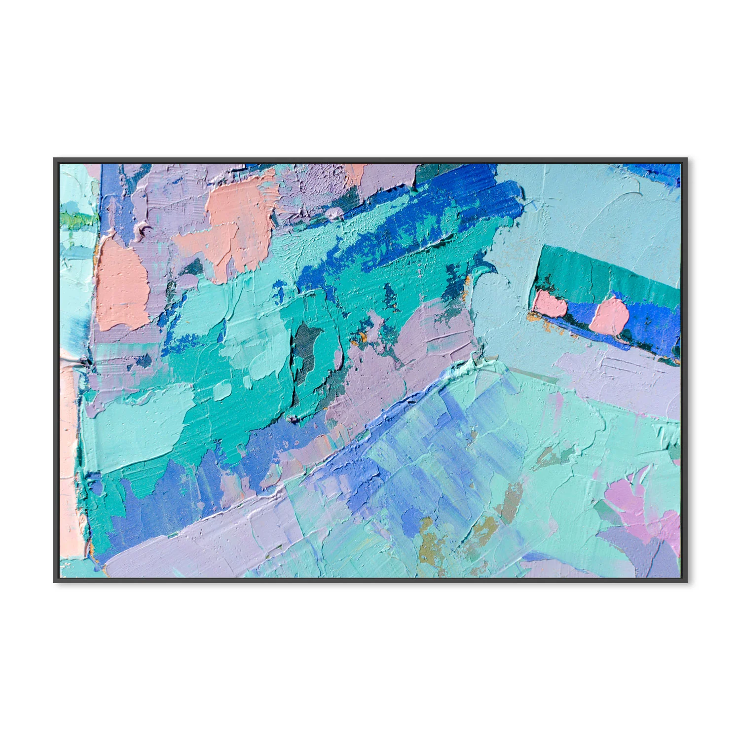 Pastel Days, Style B, Hand-Painted Canvas - Image 3