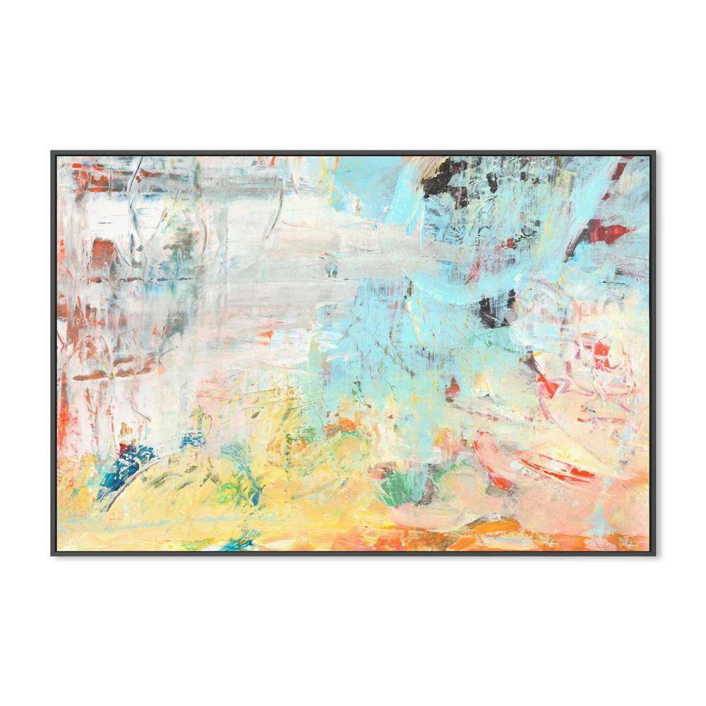 Pastel Love , Hand-painted Canvas - Image 3
