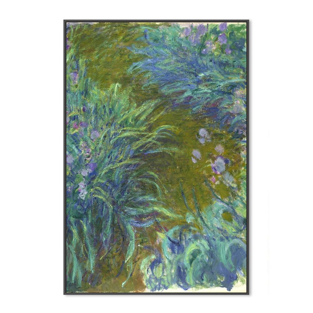 Path through the Irises 02 1914 , By Monet - Image 3