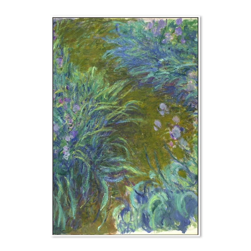 Path through the Irises 02 1914 , By Monet - Image 5
