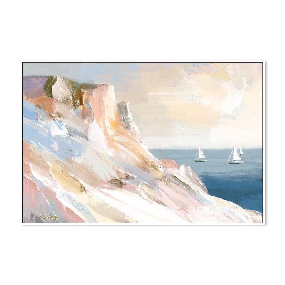 Peaceful Coastal Sailboats - Image 5