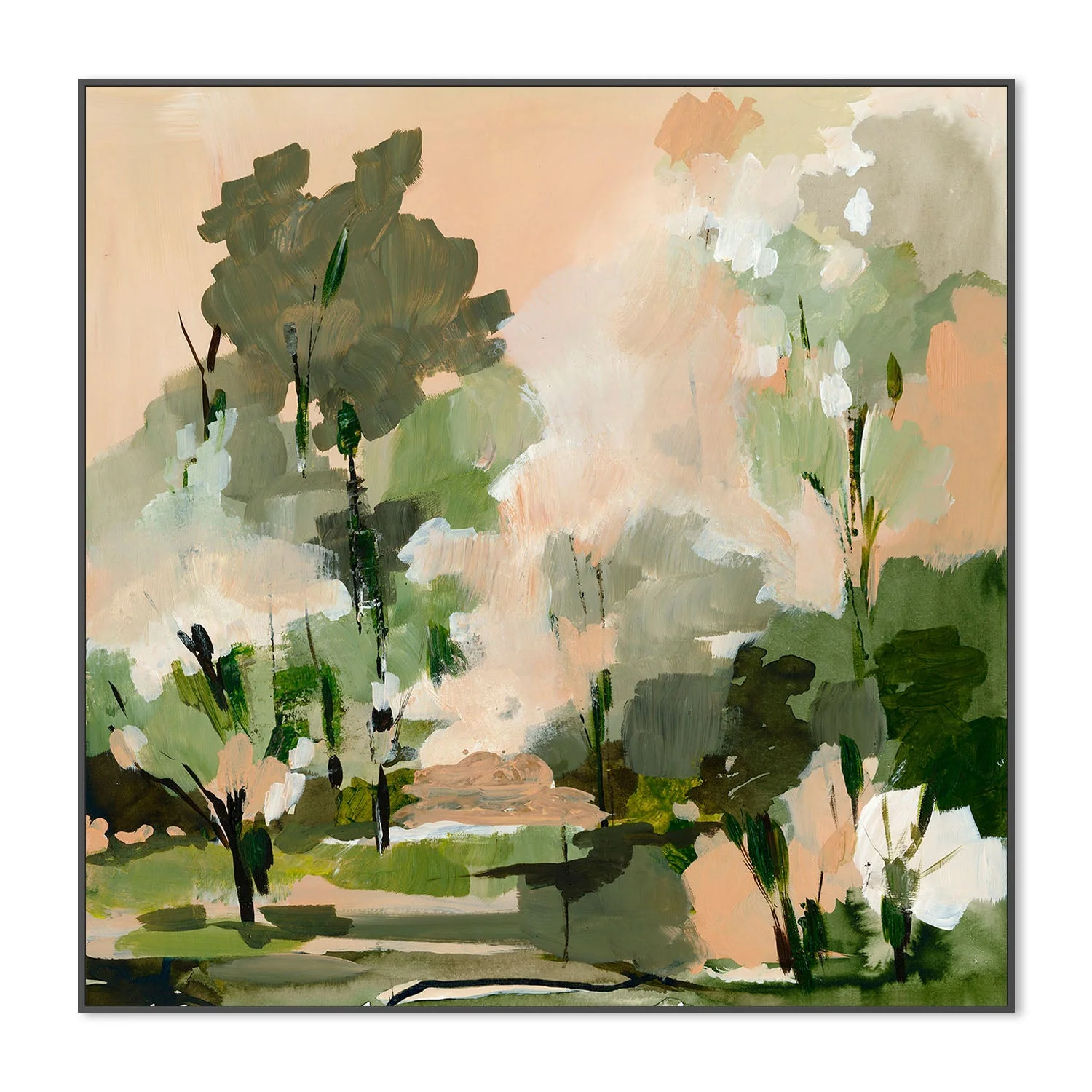 Peach Green Forest - Image 3