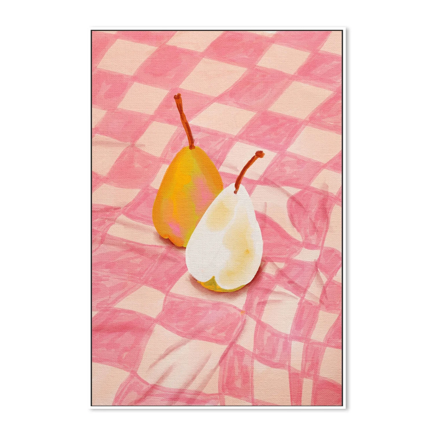 Pear On Checkerboard - Image 5