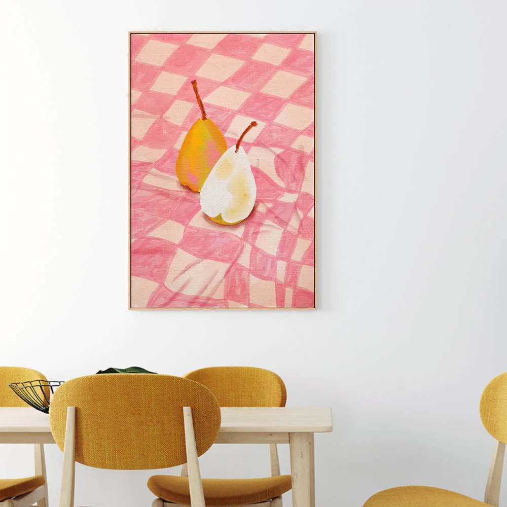 Pear On Checkerboard - Image 8