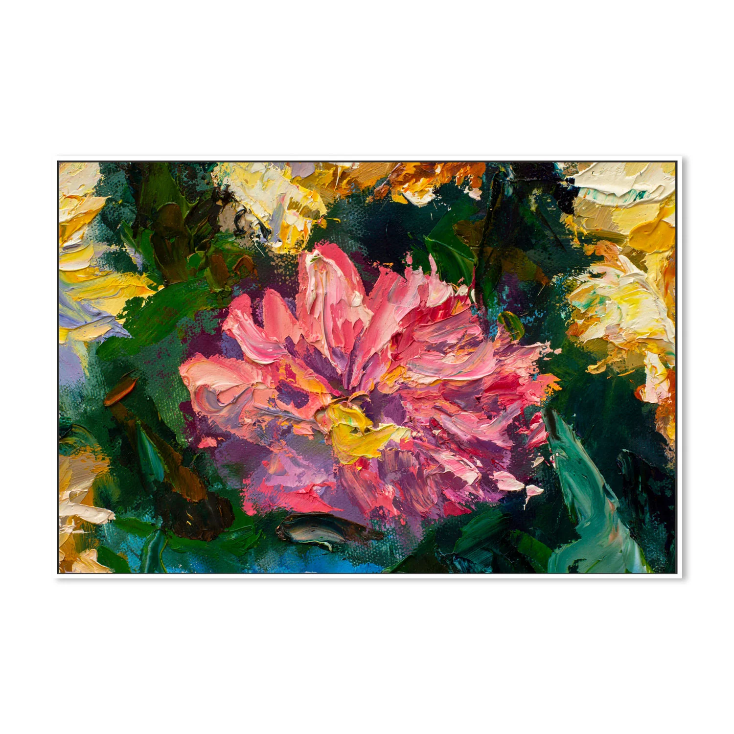 Peering Through The Bushes, Style A, Hand-Painted Canvas - Image 5