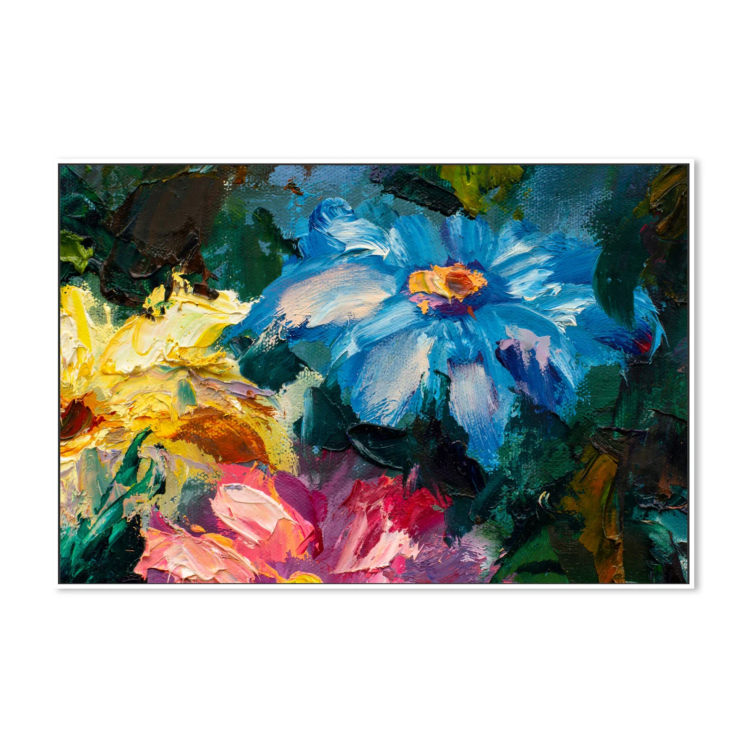 Peering Through The Bushes, Style B, Hand-Painted Canvas - Image 5