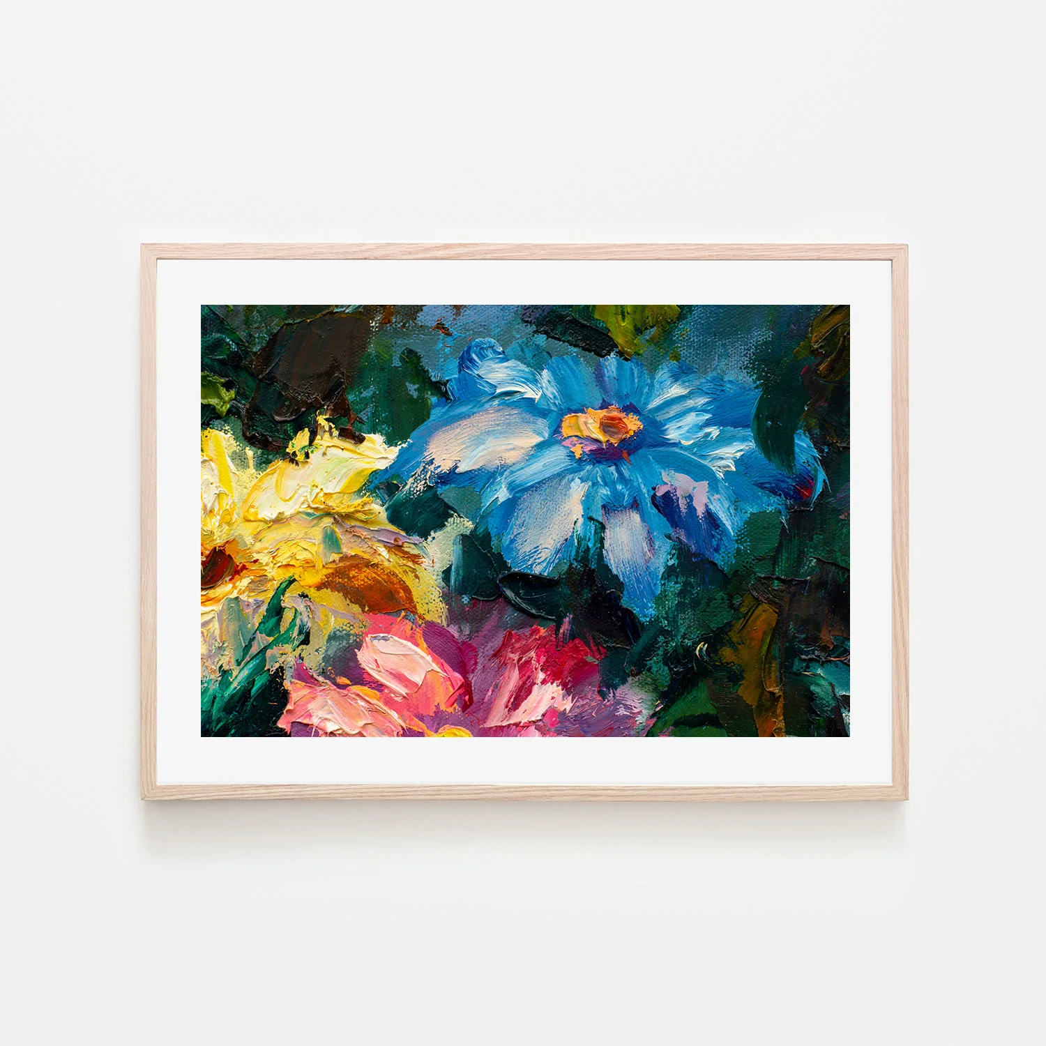 Peering Through The Bushes, Style B, Hand-Painted Canvas - Image 6