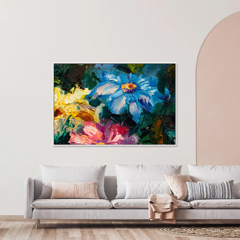 Peering Through The Bushes, Style B, Hand-Painted Canvas - Image 7