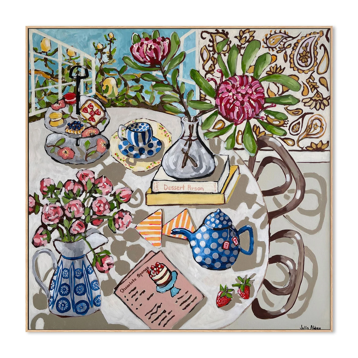 Peonies And Paisley - Image 4