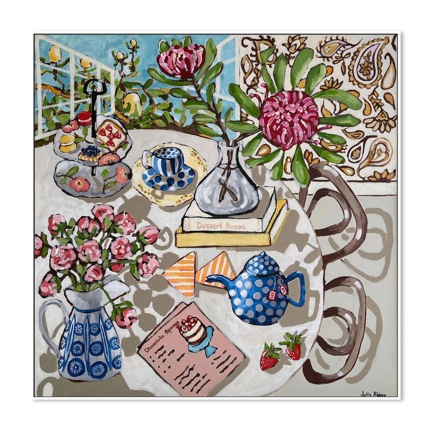 Peonies And Paisley - Image 5