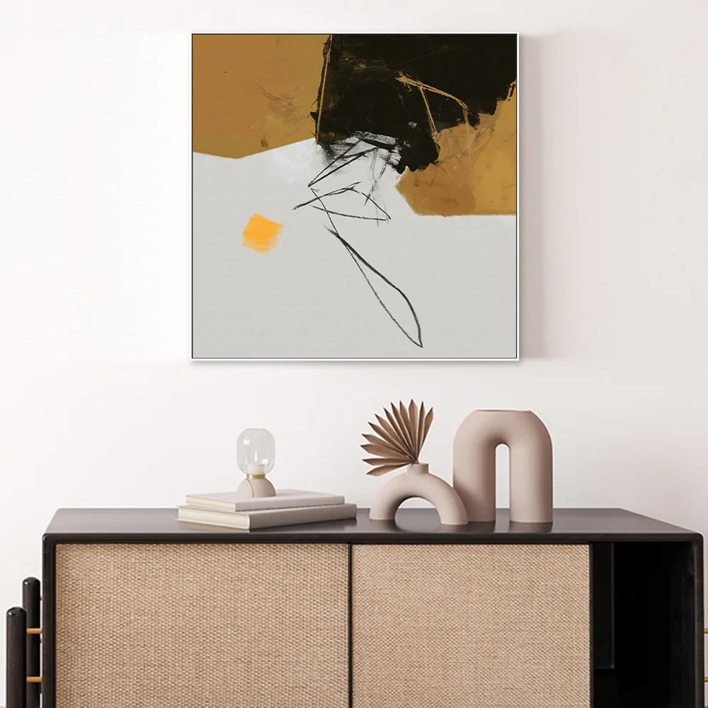 Philosopher's Pocket , Hand-Painted Canvas - Image 7
