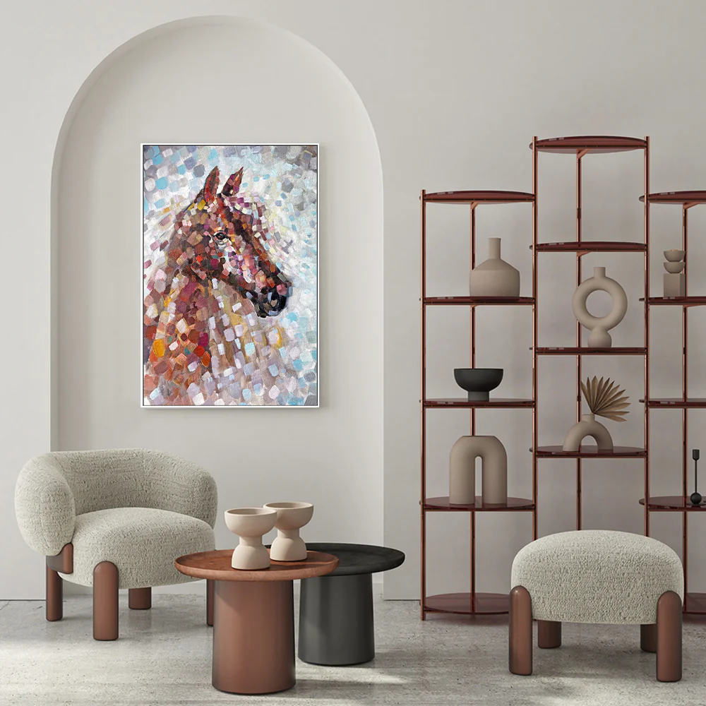 Piece Together , Hand-Painted Canvas - Image 7