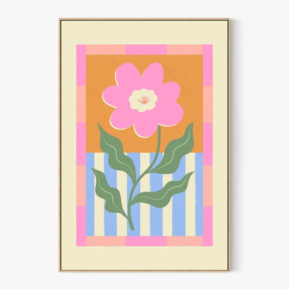 Pink Abstract Flower - Image 4