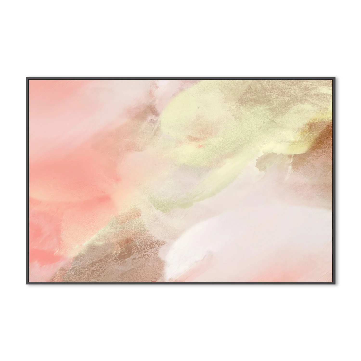 Pink Dreams , Hand-Painted Canvas - Image 3