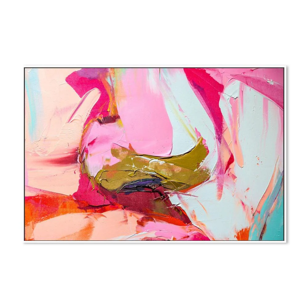 Pink For Days , Hand-painted Canvas - Image 5