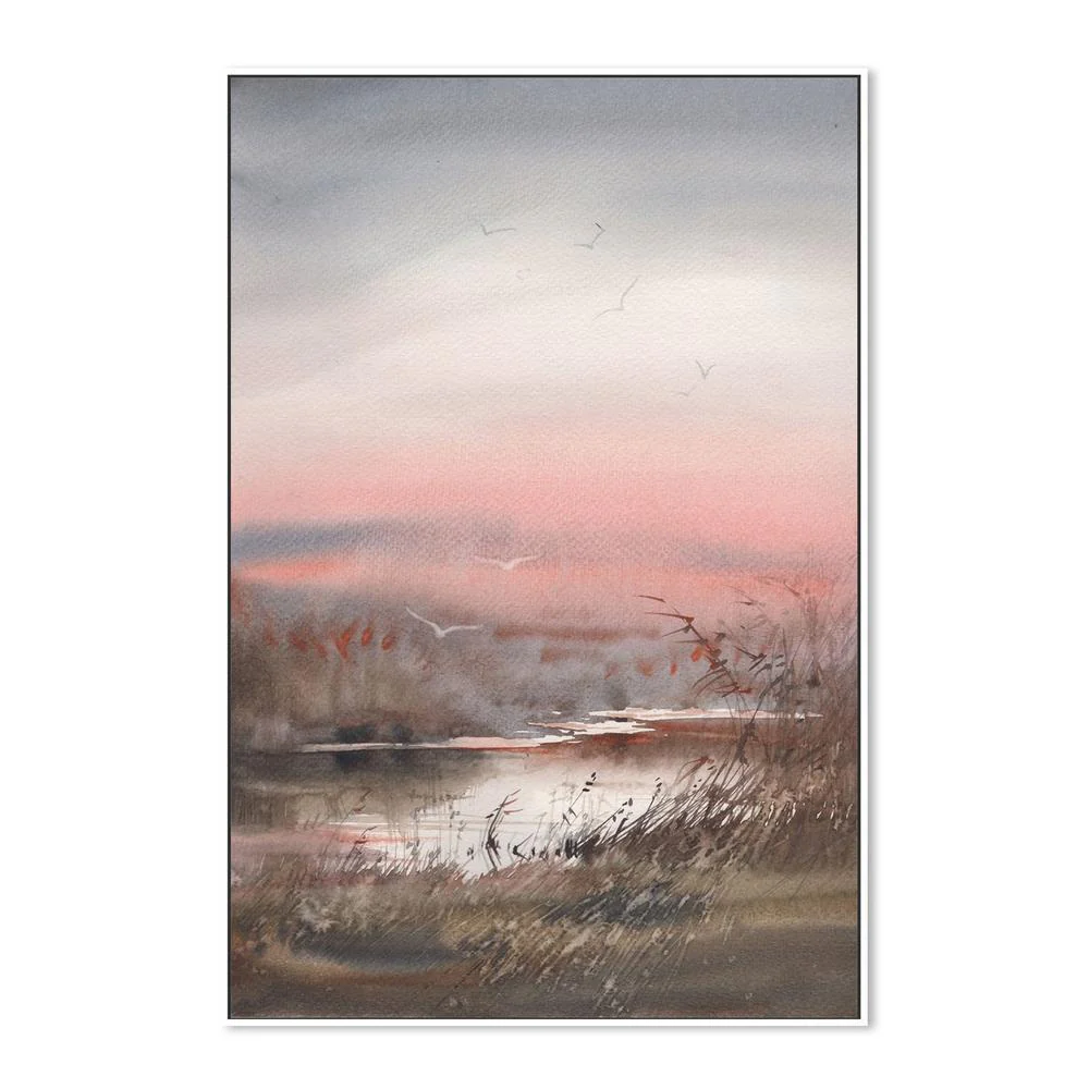 Pink Hues, Style A, Hand-Painted Canvas - Image 5