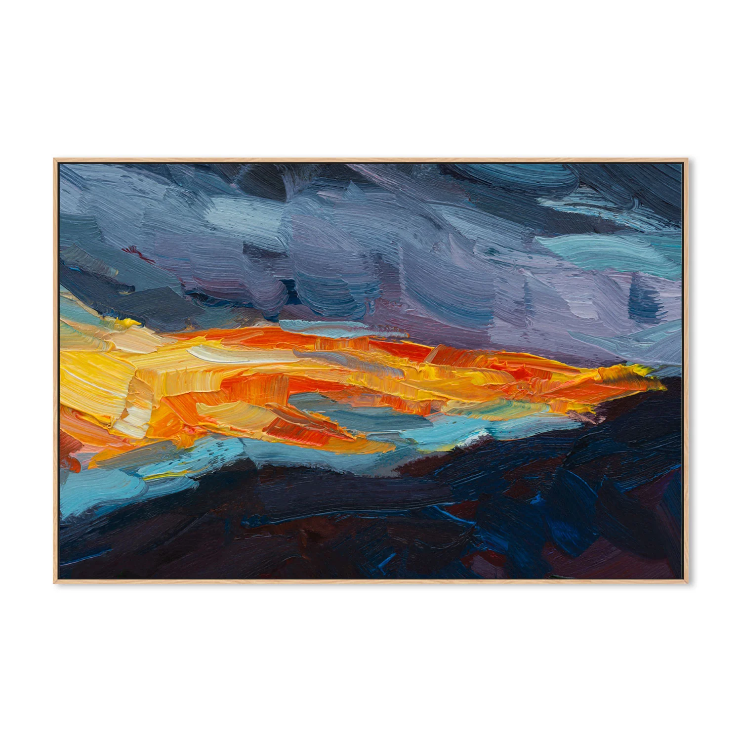 Playing With Fire, Style A , Hand-painted Canvas - Image 3