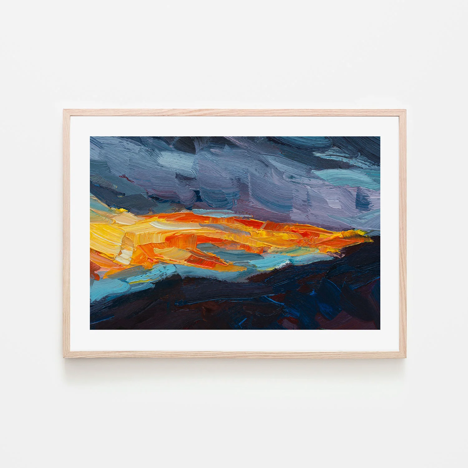 Playing With Fire, Style A , Hand-painted Canvas - Image 4