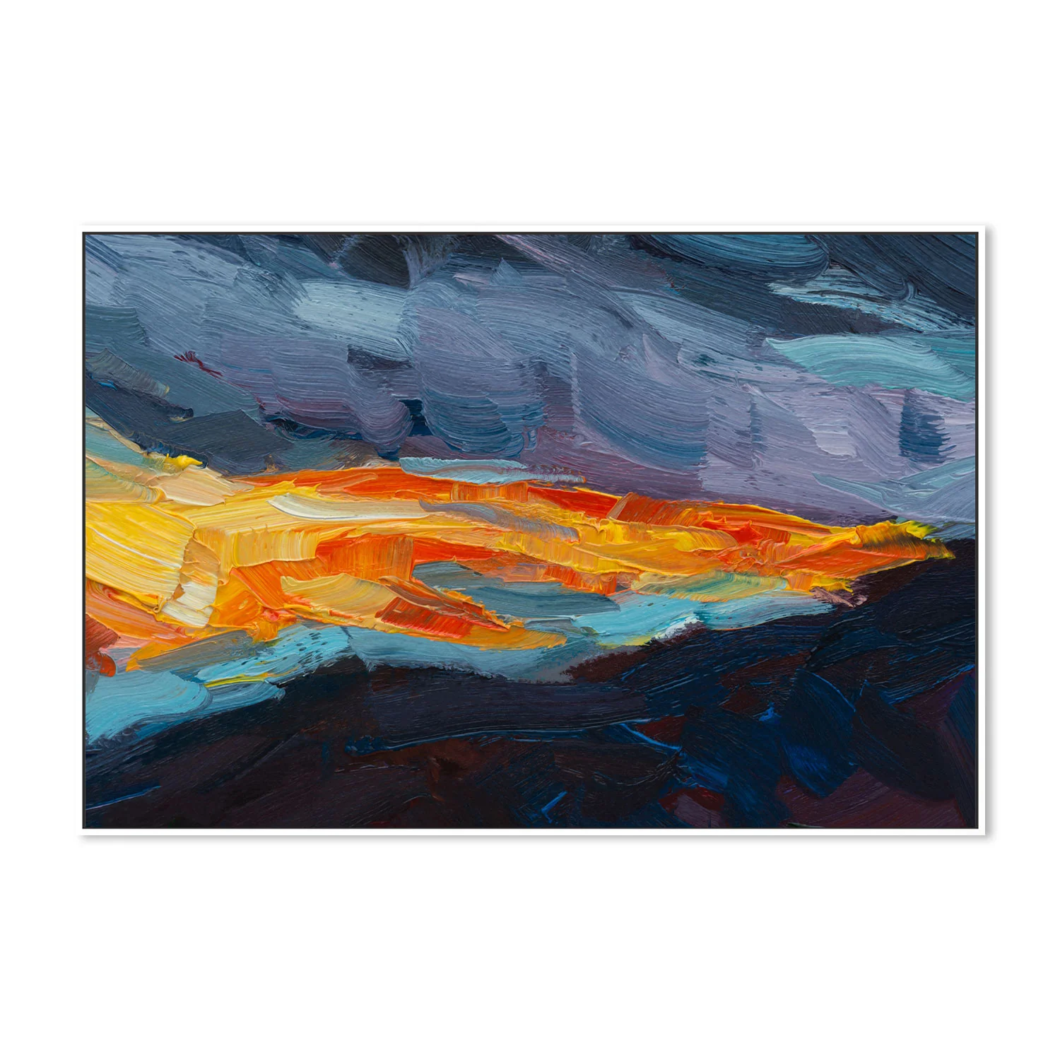 Playing With Fire, Style A , Hand-painted Canvas - Image 5