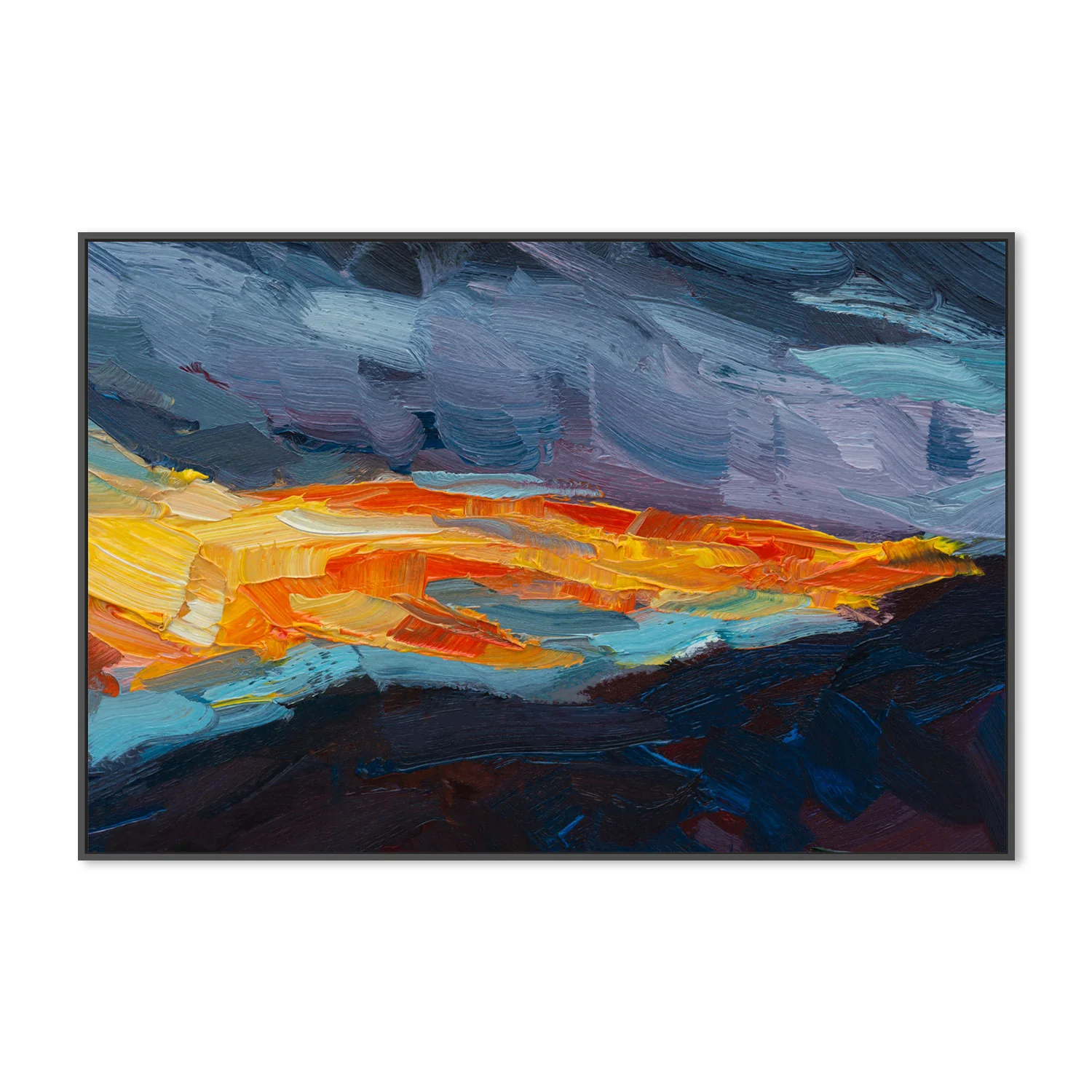 Playing With Fire, Style A , Hand-painted Canvas - Image 6