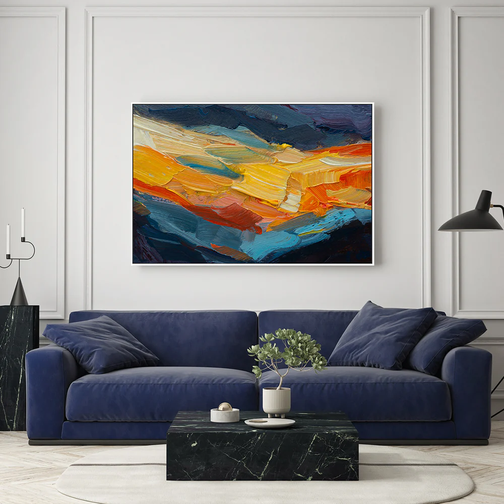 Playing With Fire, Style B , Hand-painted Canvas - Image 2