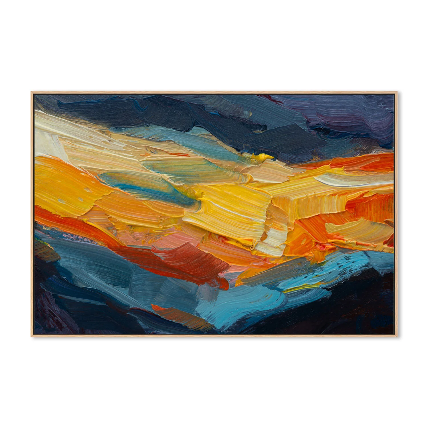 Playing With Fire, Style B , Hand-painted Canvas - Image 4