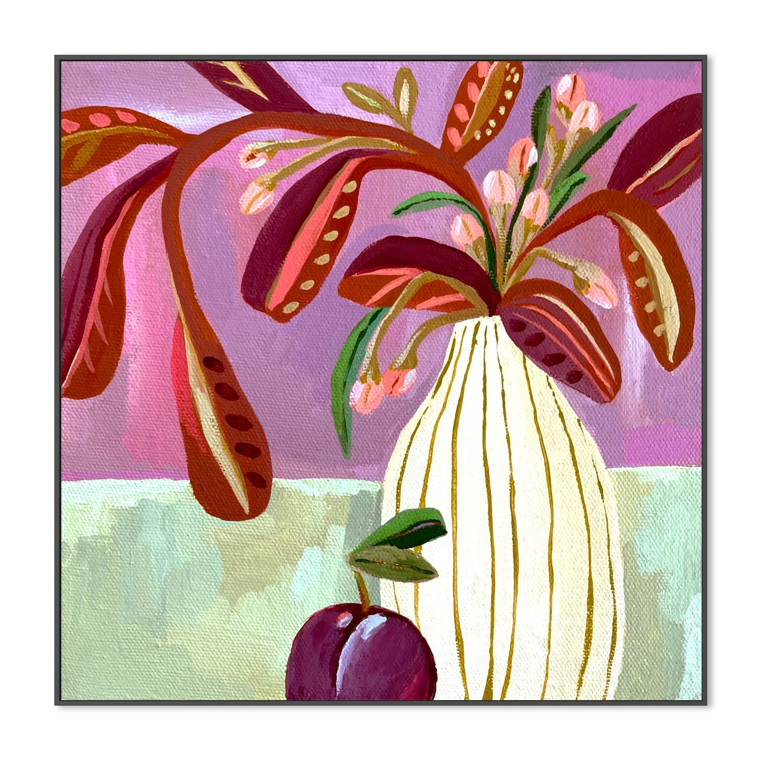 Plum Still Life - Image 3