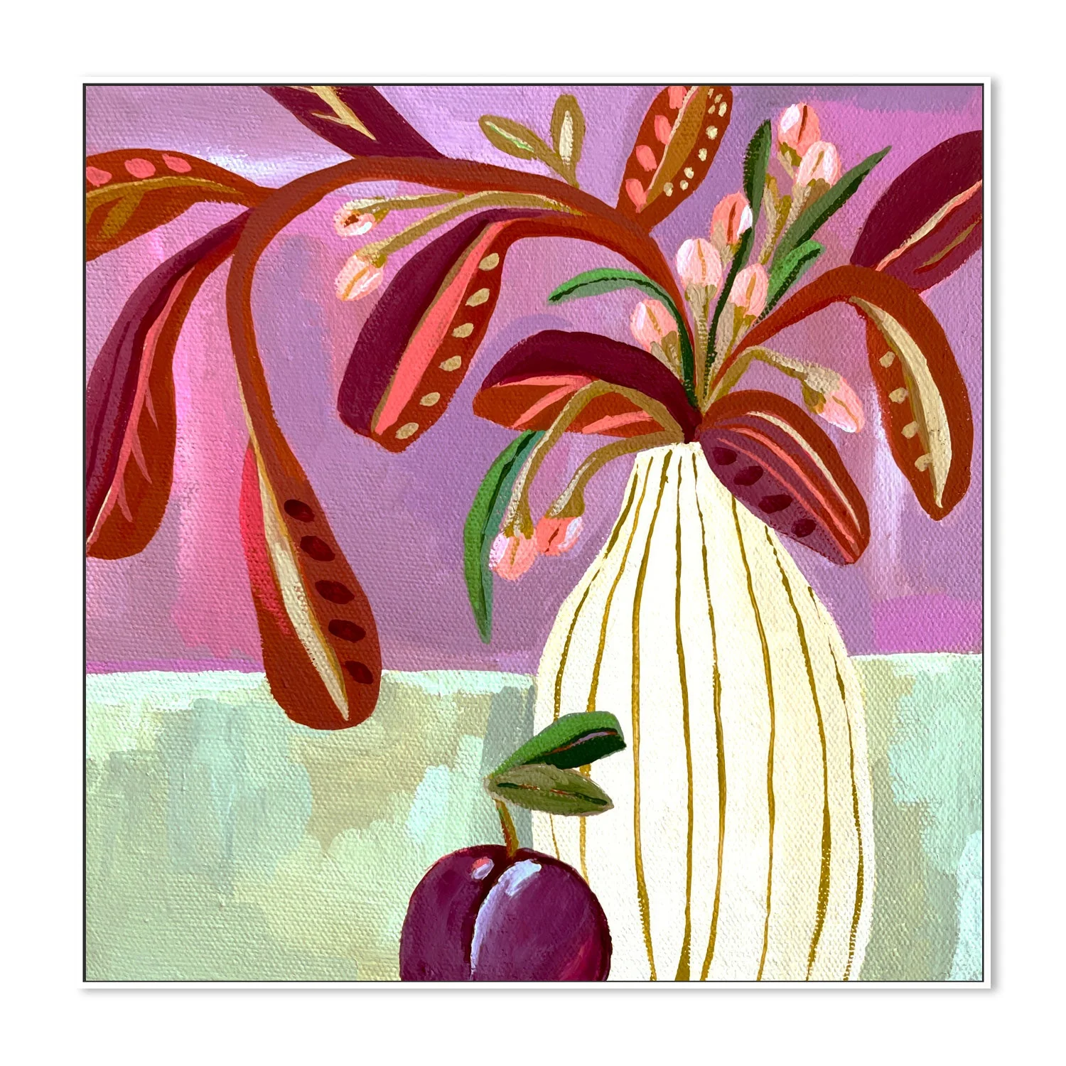 Plum Still Life - Image 5