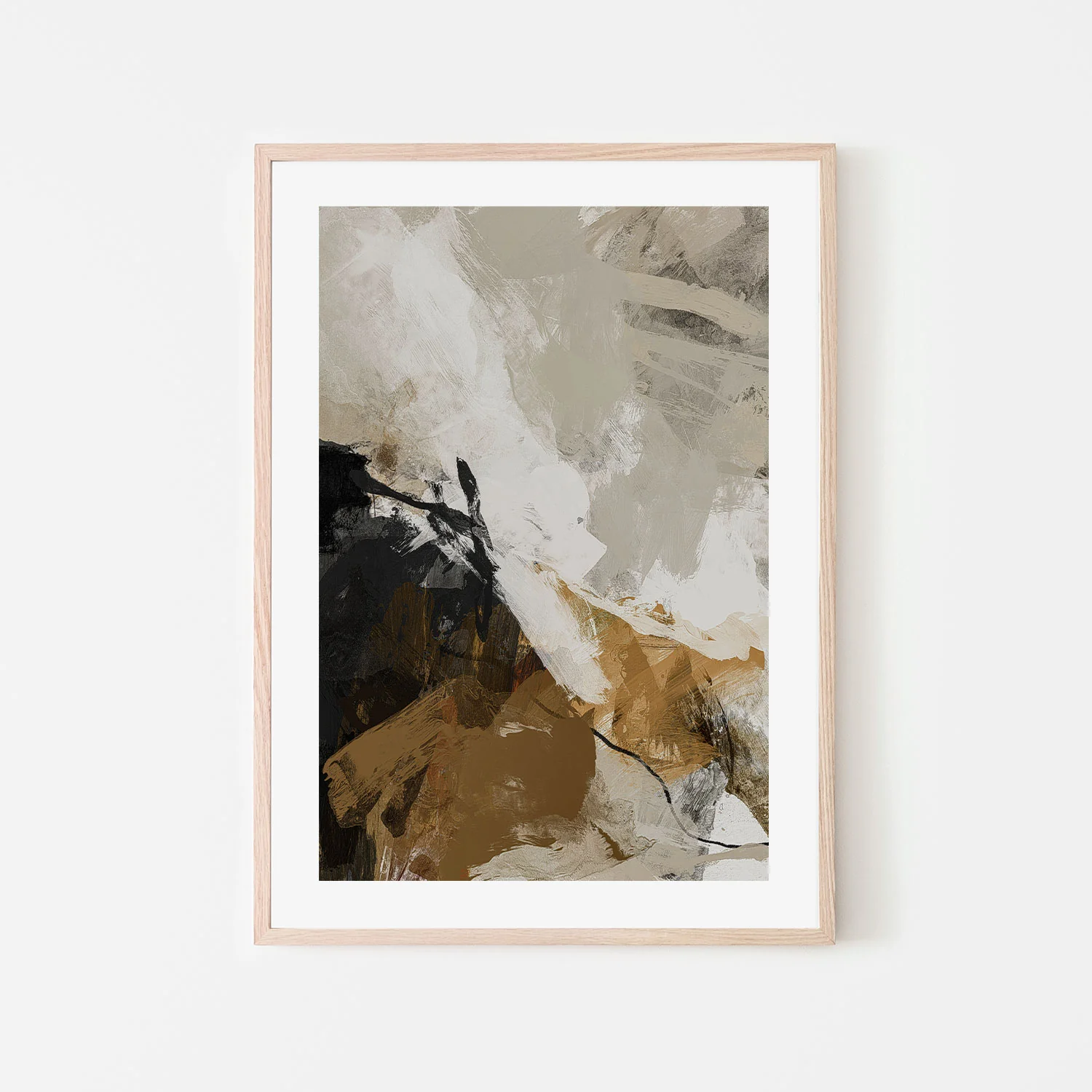Poet On The Mountain , Hand-Painted Canvas - Image 6