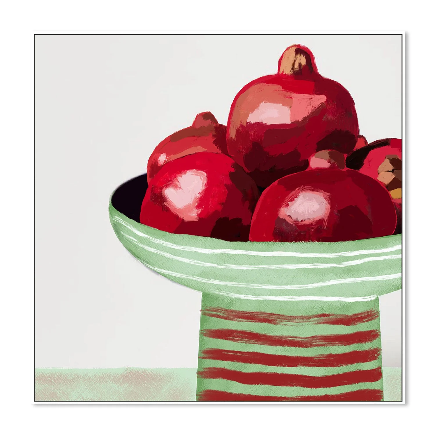 Pomegranates Still Life, Style A - Image 5