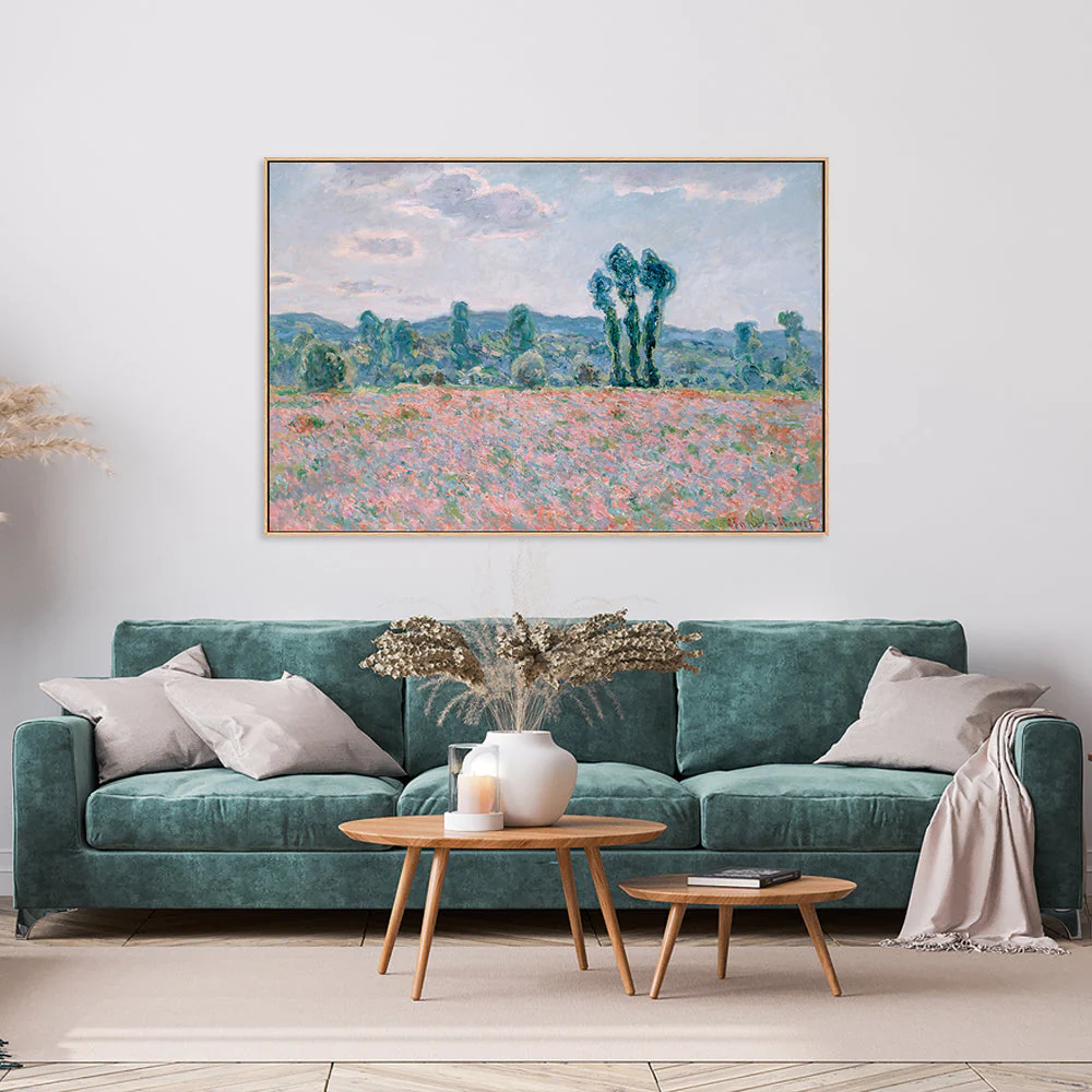 Poppy Field 1886 , By Monet - Image 2