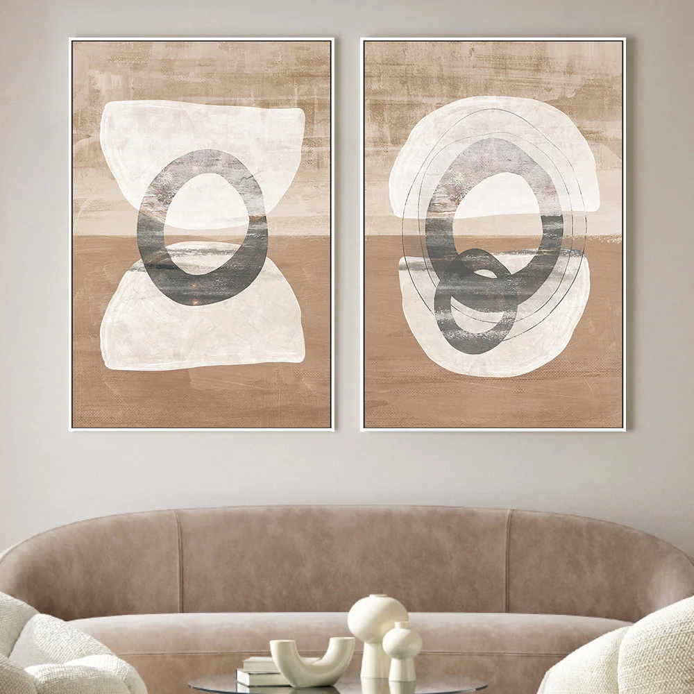 Primitive Abstract, Style C & D, Set of 2 - Image 2
