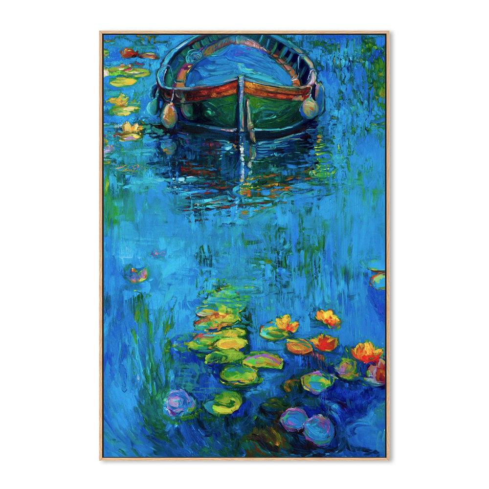 Quiet Day , Hand-painted Canvas - Image 4