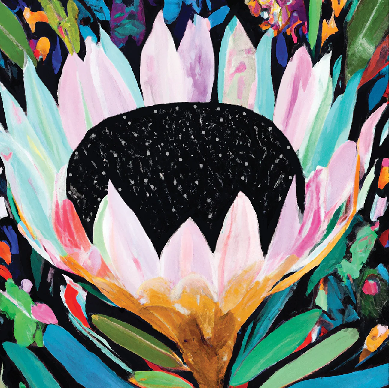 Rainbow Protea