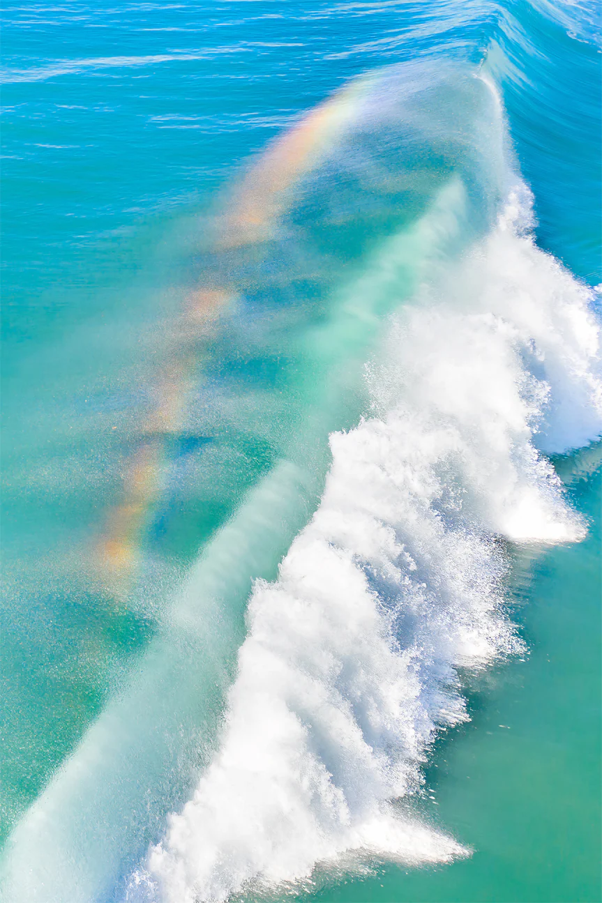 Rainbow White Wash