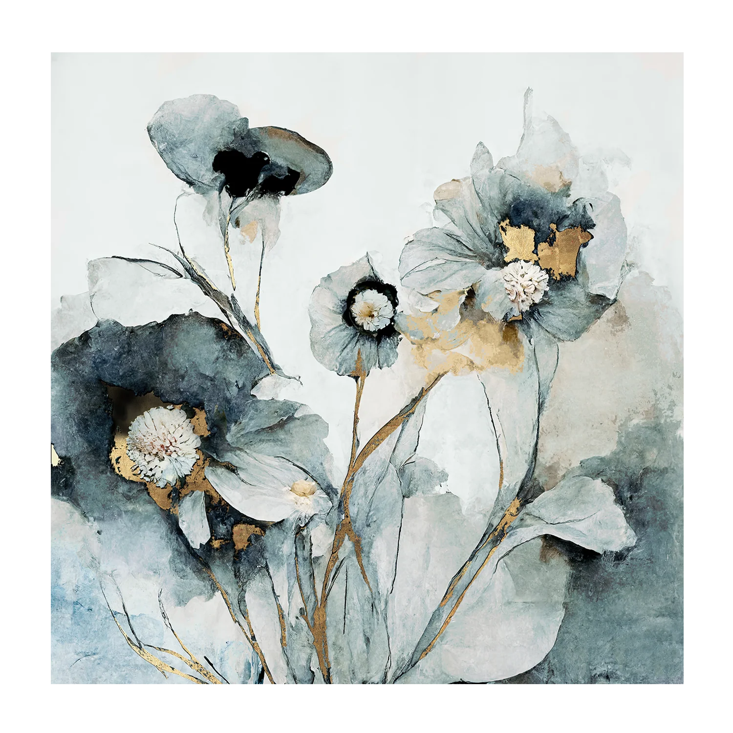 Rainy Day Blooms, Style A & B, Set Of 2 - Image 9