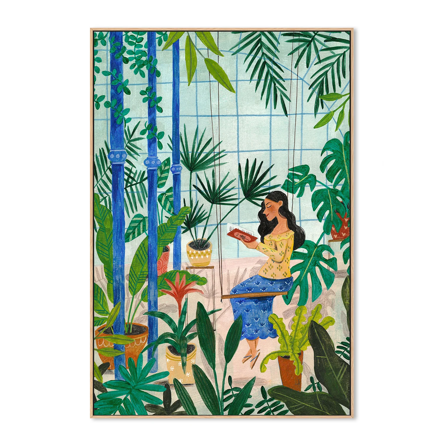 Reading in the plant greenhouse - Image 4