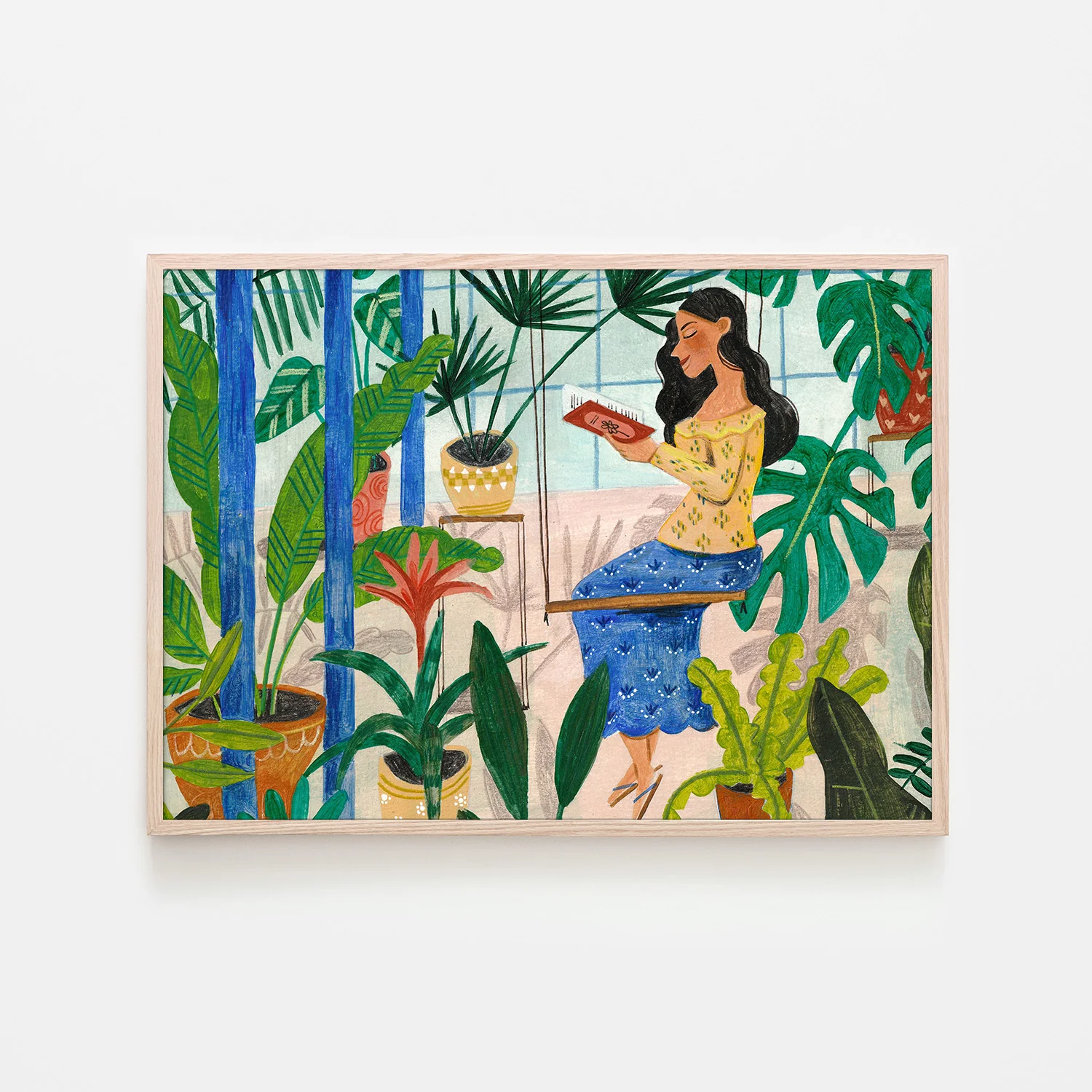 Reading in the Tropical Greenhouse - Image 6