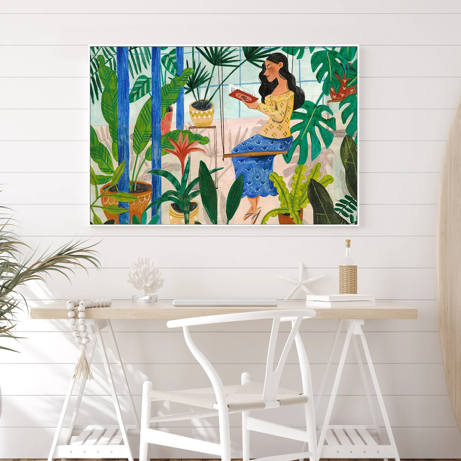 Reading in the Tropical Greenhouse - Image 7