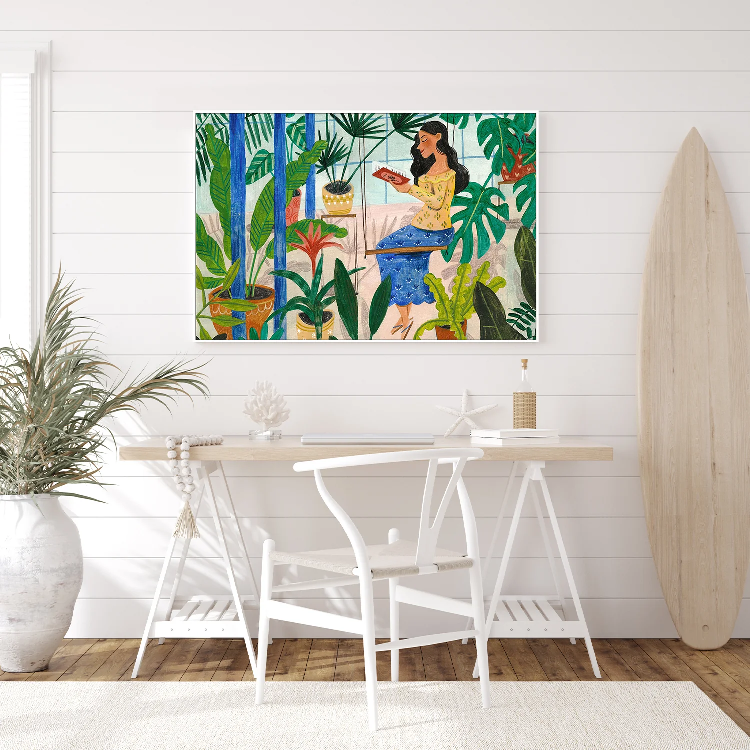 Reading in the Tropical Greenhouse - Image 8
