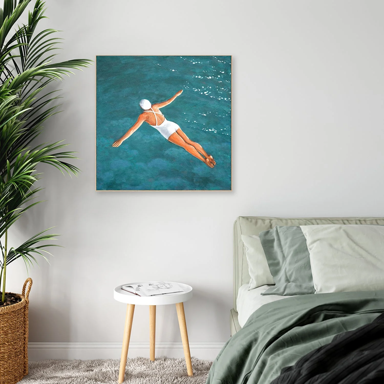 Cliff Diver Above Water - Image 7