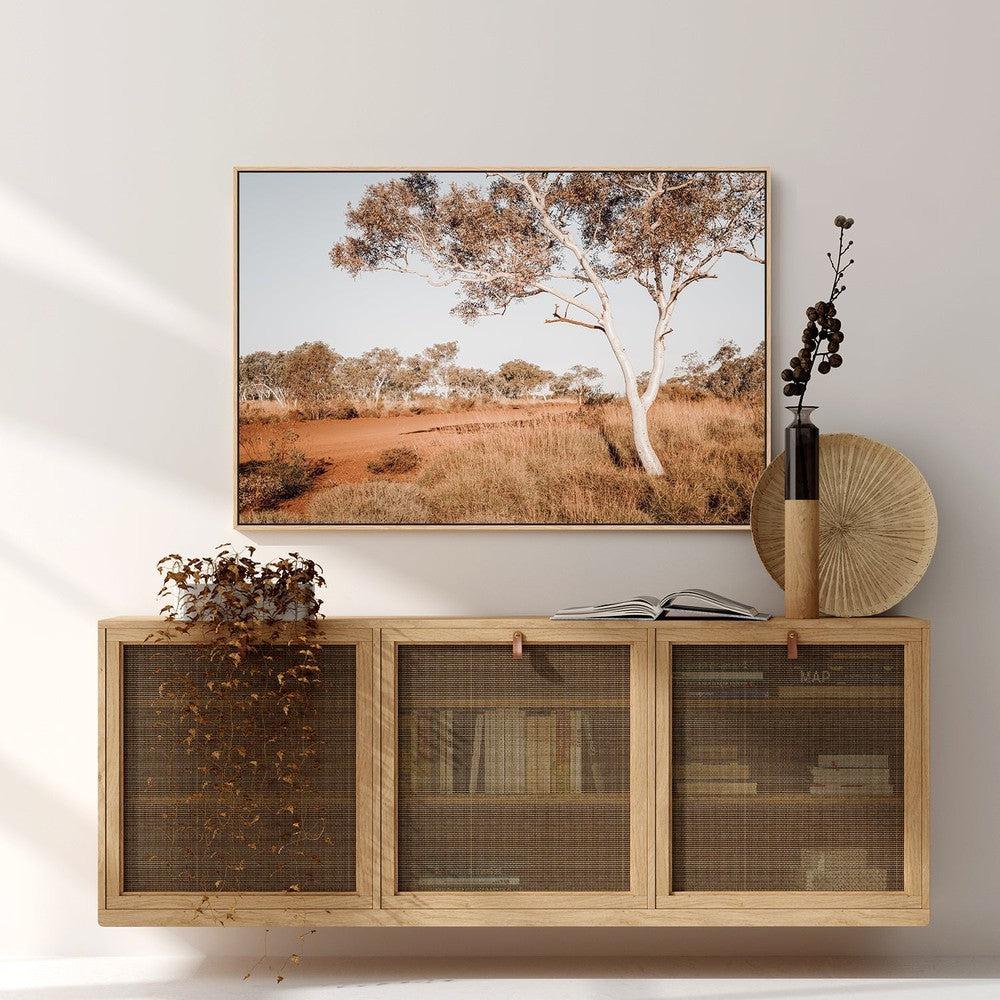 Red Center, Bush And Gum Tree In The Outback Australia - Image 2