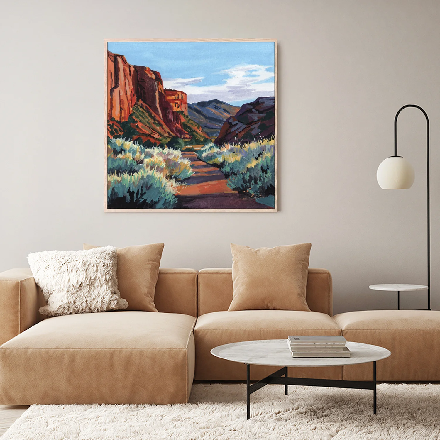 Red Earth Scenery Late Afternoon - Image 8