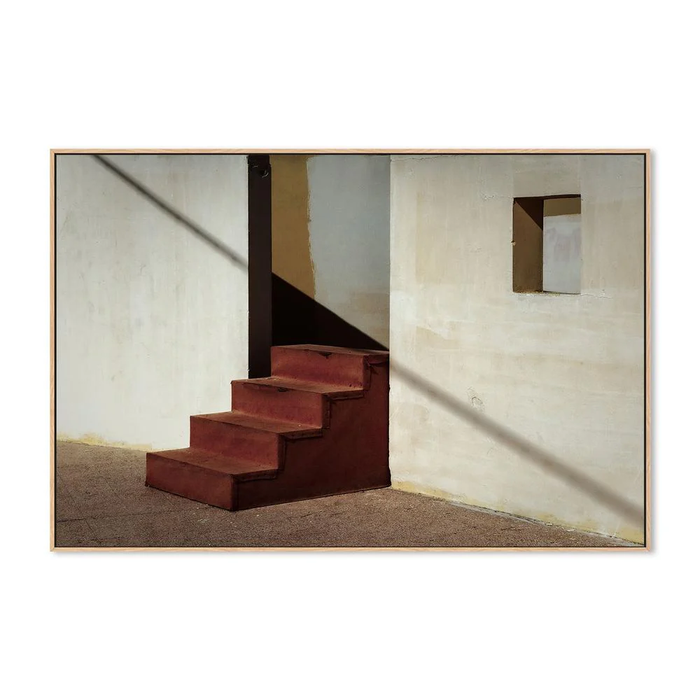 Red Stairs and Shadow - Image 4