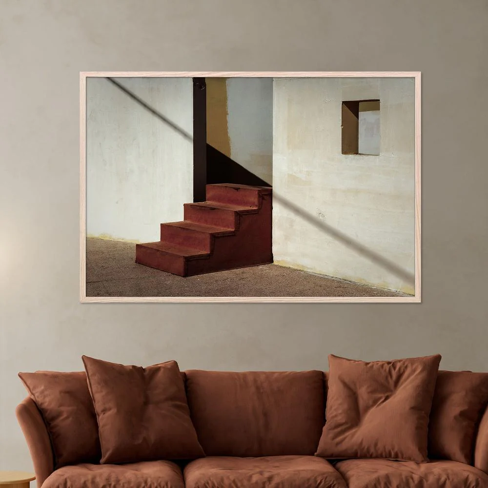 Red Stairs and Shadow - Image 7