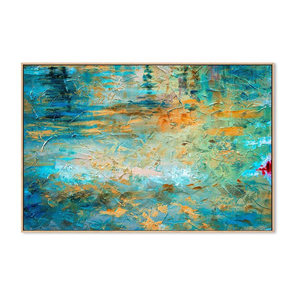 Reflections , Hand-painted Canvas - Image 4
