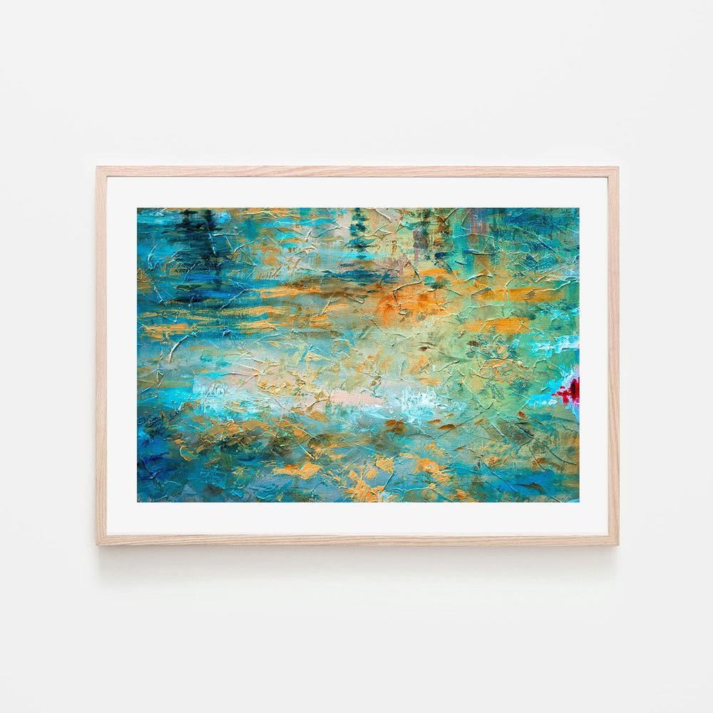 Reflections , Hand-painted Canvas - Image 6