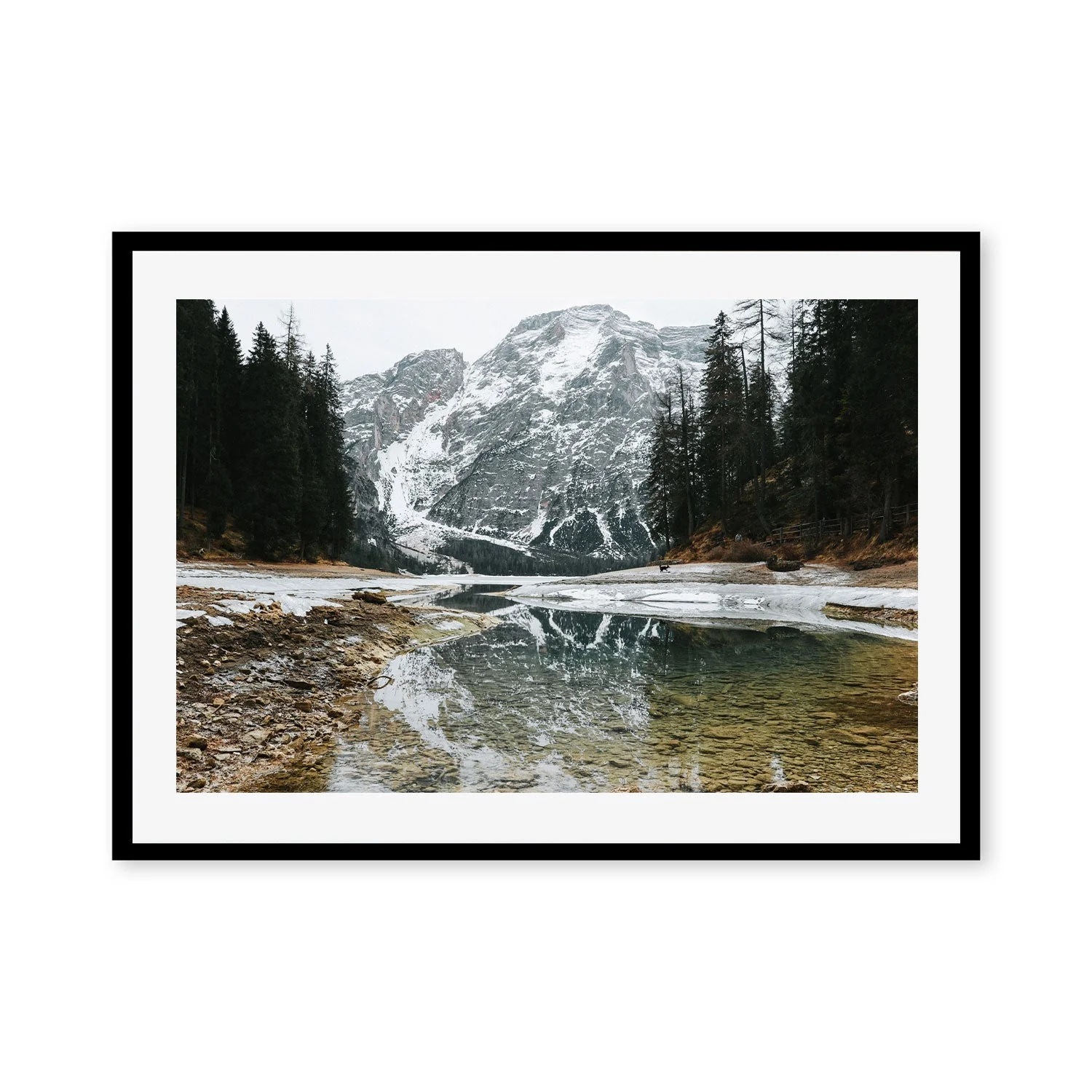 Reflections of Lago di Braies, South Tyrol, Italy - Image 3