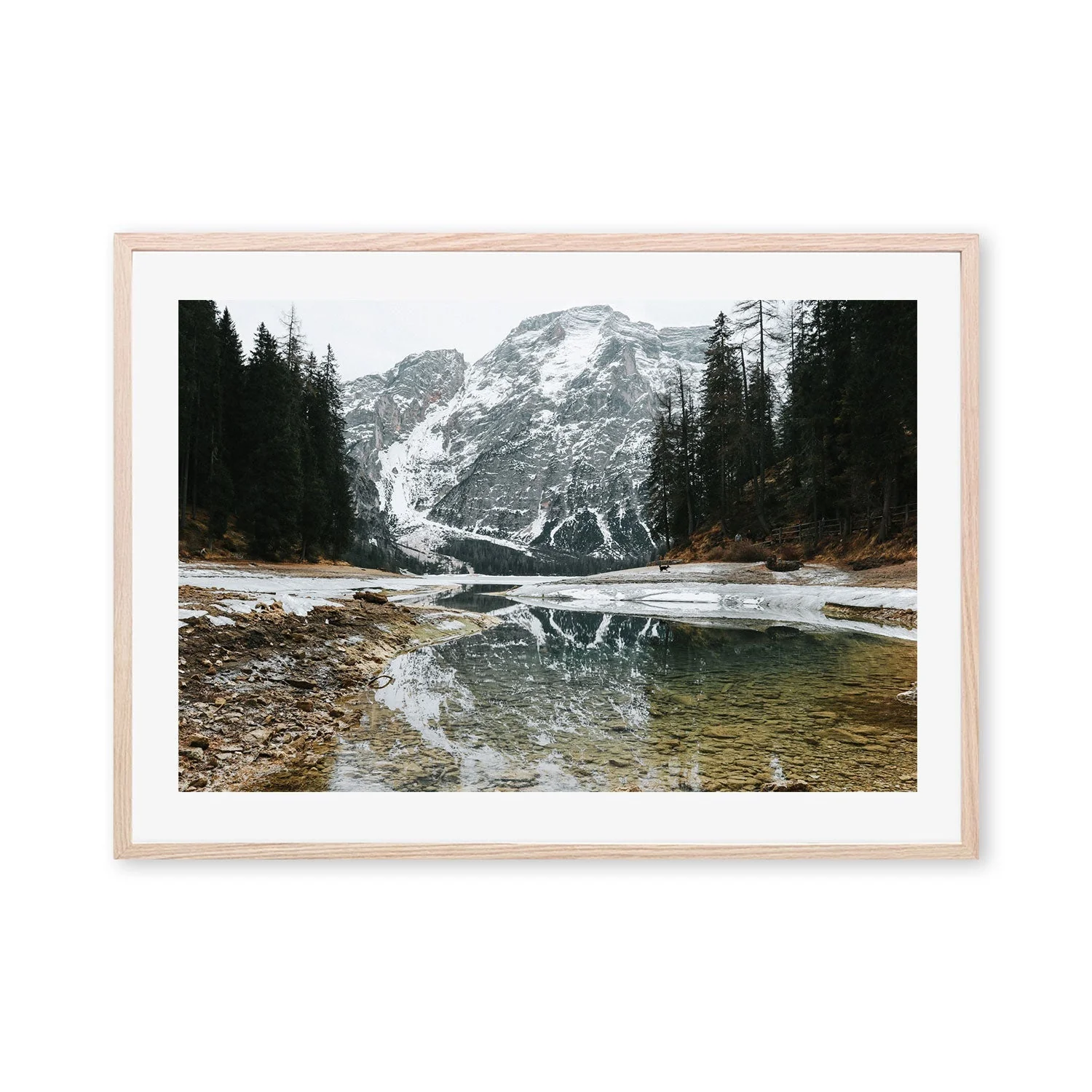 Reflections of Lago di Braies, South Tyrol, Italy - Image 4