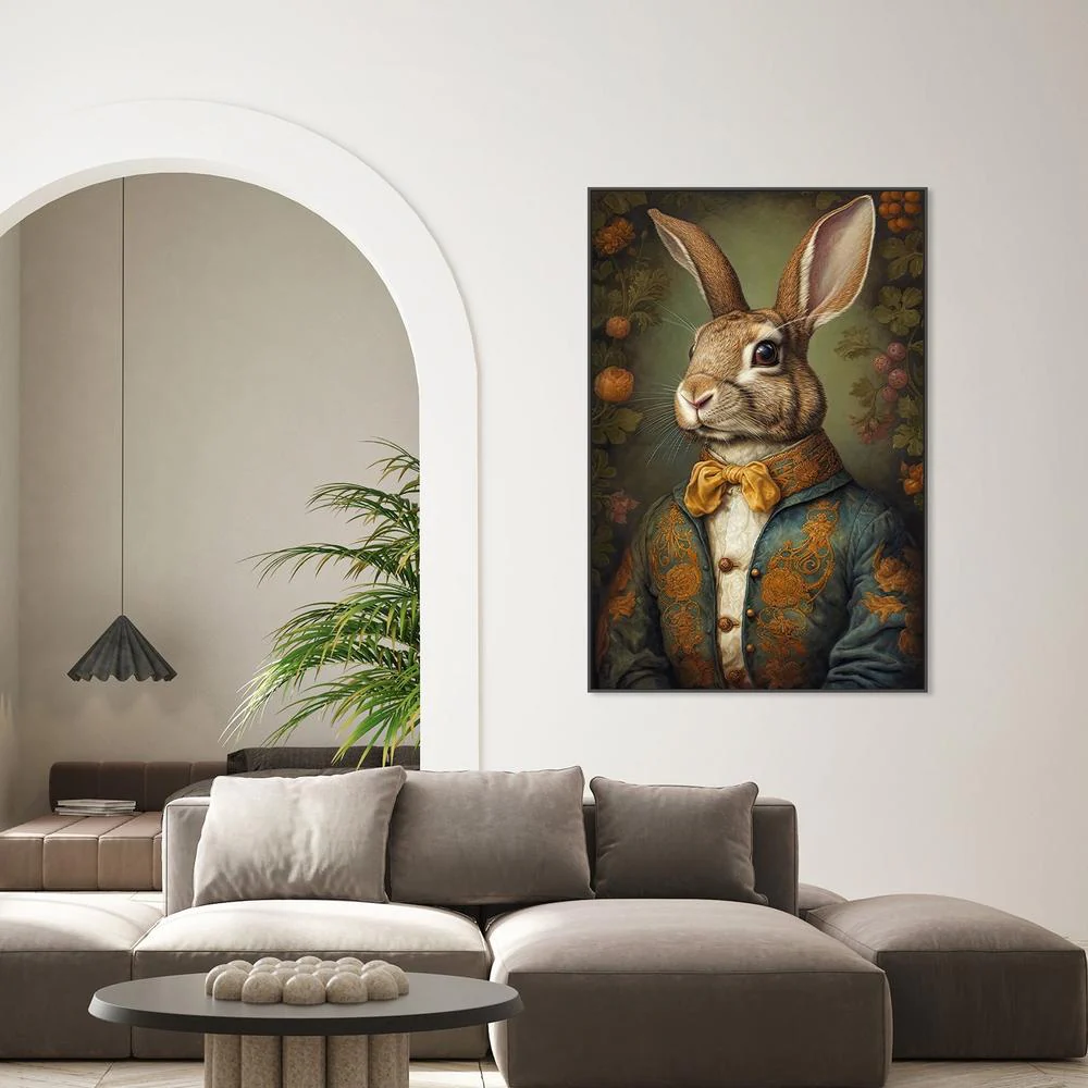 Regal Rabbit Portrait - Image 9